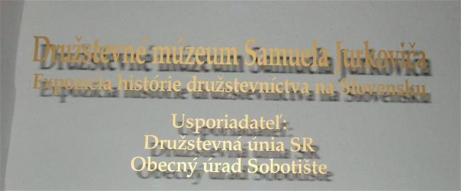 Družstevné múzeum Samuela Jurkoviča